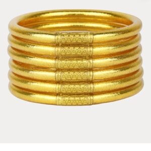 Budha Girl Gold All Weather Bangles size M
